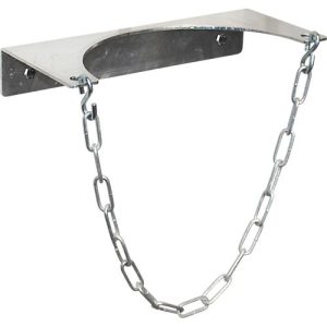 BAUER Gasflaschen-Wandhalterung GWH 230-I, Platz für 1 Gasflasche bis ø 230 mm, L 290 x B 135 x H 50 mm, feuerverzinkt, mit Kettensicherung BAUER Gasflaschen-Wandhalterung GWH 230-I, Platz für 1 Gasflasche bis ø 230 mm, L 290 x B 135 x H 50 mm, feuerverzinkt, mit Kettensicherung