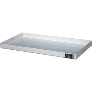Bauer Kleingebindewanne KGW 2 V4A, ohne Lochblechrost, L 940 x B 470 x H 60 mm, 25 L, 150 kg, Edelstahl 1.4571, Silber