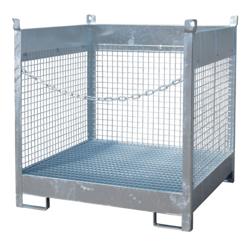 Bauer Südlohn Fass-Stapelpalette FSP-4 D, feuerverzinkt