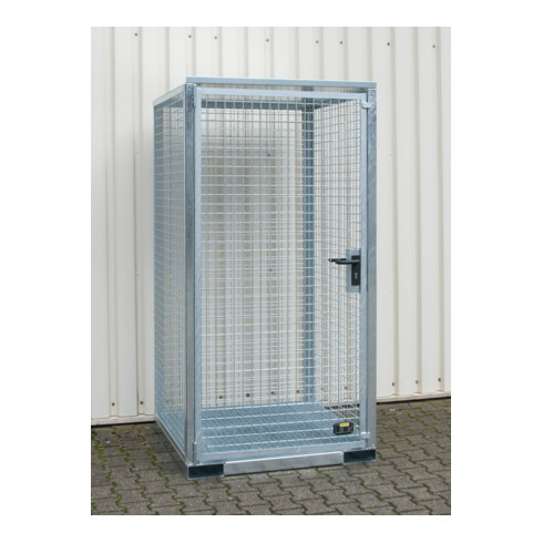 Bauer Südlohn Gasflaschen-Container GFC-E/G M0, feuerverzinkt