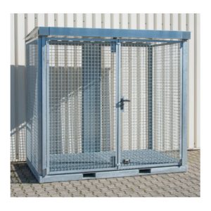 Bauer Südlohn Gasflaschen-Container GFC-E/G M3, feuerverzinkt Bauer Südlohn Gasflaschen-Container GFC-E/G M3, feuerverzinkt