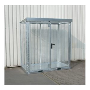 Bauer Südlohn Gasflaschen-Container GFC-E/T M1, feuerverzinkt Bauer Südlohn Gasflaschen-Container GFC-E/T M1, feuerverzinkt