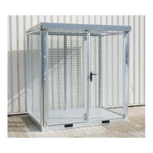 Bauer Südlohn Gasflaschen-Container GFC-E/T M2, feuerverzinkt Bauer Südlohn Gasflaschen-Container GFC-E/T M2, feuerverzinkt