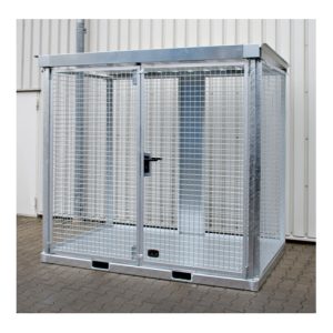 Bauer Südlohn Gasflaschen-Container GFC-E/T M3, feuerverzinkt Bauer Südlohn Gasflaschen-Container GFC-E/T M3, feuerverzinkt