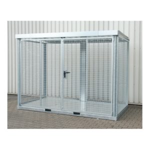 Bauer Südlohn Gasflaschen-Container GFC-E/T M4, feuerverzinkt Bauer Südlohn Gasflaschen-Container GFC-E/T M4, feuerverzinkt