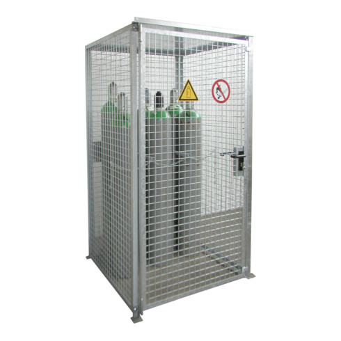 Bauer Südlohn Gasflaschen-Container GFC-M0/D, feuerverzinkt