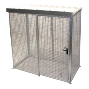 Bauer Südlohn Gasflaschen-Container GFC-M1/D, feuerverzinkt