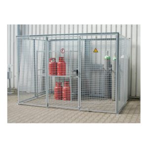 Bauer Südlohn Gasflaschen-Container GFC-M5, feuerverzinkt Bauer Südlohn Gasflaschen-Container GFC-M5, feuerverzinkt