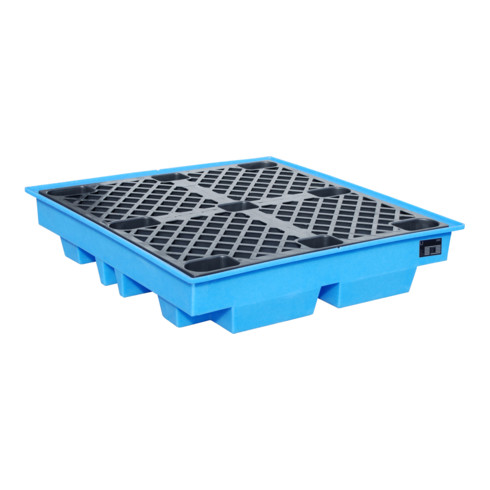 Bauer Südlohn GREEN-LINE PE-Auffangwanne WP-PE 4/2, aus robustem Polyethylen, Blau
