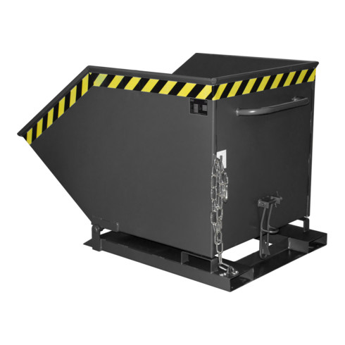 Bauer Südlohn Kippmulde KK 600, lackiert, Schwarzgrau