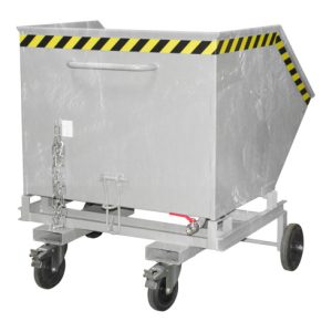 Bauer Südlohn Späne-Kastenwagen SKW-ET 1000, feuerverzinkt Bauer Südlohn Späne-Kastenwagen SKW-ET 1000, feuerverzinkt