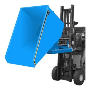 Bauer Südlohn Spänebehälter EXPO-E 1200, lackiert, Lichtblau Bauer Südlohn Spänebehälter EXPO-E 1200, lackiert, Lichtblau