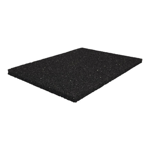 Bautenschutzmatte B.1,25m L.10m D.8mm schwarz Granulatgummi