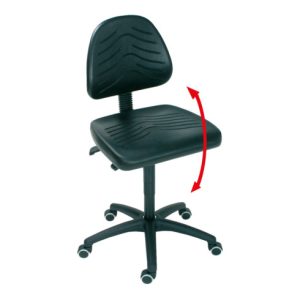 Bedrunka+Hirth Arbeitsdrehstuhl PU Schaum Höhe 470-670 mm Bedrunka+Hirth Arbeitsdrehstuhl PU Schaum Höhe 470-670 mm