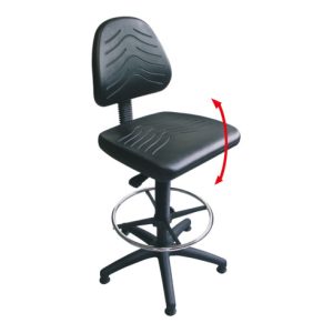 Bedrunka+Hirth Arbeitsdrehstuhl PU Schaum Höhe 520-720 mm Bedrunka+Hirth Arbeitsdrehstuhl PU Schaum Höhe 520-720 mm