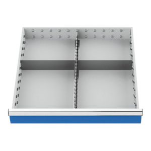 Bedrunka+Hirth Schubladeneinsatz Serie 700 Mittelfachschienen mit Trennwänden für 200 mm 1,7 kg Bedrunka+Hirth Schubladeneinsatz Serie 700 Mittelfachschienen mit Trennwänden für 200 mm 1,7 kg