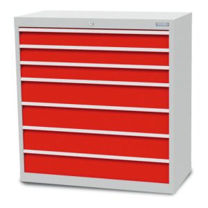 Bedrunka+Hirth Schubladenschrank Serie T500-9 mit 7 Schubladen 3×100 4×150 mm Bedrunka+Hirth Schubladenschrank Serie T500-9 mit 7 Schubladen 3×100 4×150 mm