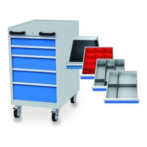 Bedrunka+Hirth Werkstattwagen Schubladenschrank mit 5 Schubladen inkl. Einteilungssortiment Bedrunka+Hirth Werkstattwagen Schubladenschrank mit 5 Schubladen inkl. Einteilungssortiment