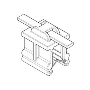 Befestigungsbinder m. Edgeclip PA66HS schwarz 4,6 x 200 O-A S Befestigungsbinder m. Edgeclip PA66HS schwarz 4,6 x 200 O-A S