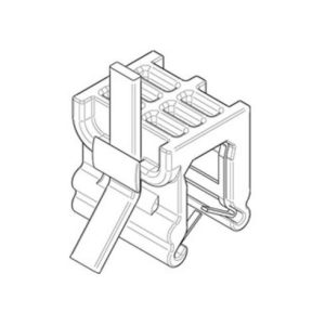 Befestigungsbinder m. Edgeclip PA66HS schwarz 4,6 x 200 S-Q S Befestigungsbinder m. Edgeclip PA66HS schwarz 4,6 x 200 S-Q S