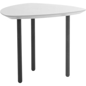 Beistelltisch Leyform EOS, Stahlrohrfüsse, MDF Tischplatte, B 550 x T 510 x H 460 mm, weiß Beistelltisch Leyform EOS, Stahlrohrfüsse, MDF Tischplatte, B 550 x T 510 x H 460 mm, weiß