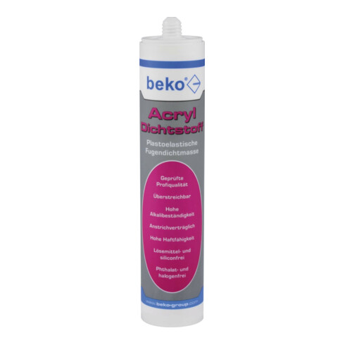 Beko Acryl-Dichtstoff 310ml ws 230300