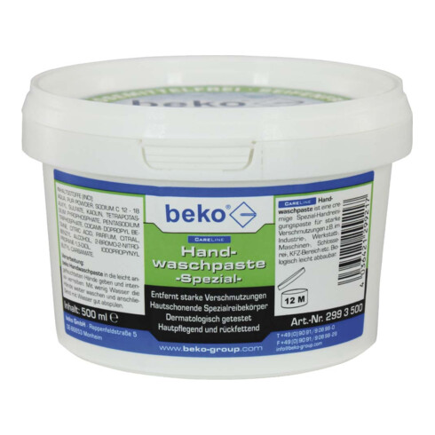 Beko Handwaschpaste 500ml 2993500