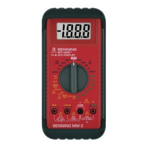 Benning Digital Multimeter 1000V Messbereich MM2 Benning Digital Multimeter 1000V Messbereich MM2