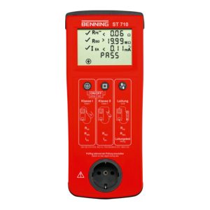 Benning Gerätetester Batt.- Betr. ST710 Benning Gerätetester Batt.- Betr. ST710