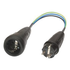 BENNING Messadapter f.1phasige Verbraucher Schutzkontaktstecker Schutzkontaktsteckdose BENNING Messadapter f.1phasige Verbraucher Schutzkontaktstecker Schutzkontaktsteckdose