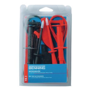 BENNING Messleitungssatz TA 3 044126 8-teilig Messspitzen-D. 4 mm Länge 1000 mm BENNING Messleitungssatz TA 3 044126 8-teilig Messspitzen-D. 4 mm Länge 1000 mm