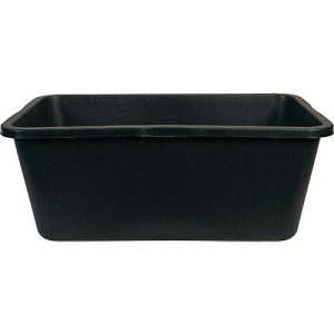 BERDAL Mörtelkasten GRIPLINE-D, 90 l, Kunststoff schwarz, 4 Griffe, L-Skala