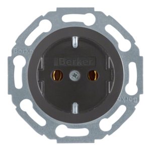 Berker Schuko-Steckd.sw mit Schraubklemmen 414521 Berker Schuko-Steckd.sw mit Schraubklemmen 414521