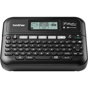 Beschriftungsgerät Brother PT-D460BTVP, Thermotransfer, für 3,5-18 mm breite TZe Schriftbänder, 30 mm/Sek., USB/Bluetooth, Zubehör Beschriftungsgerät Brother PT-D460BTVP, Thermotransfer, für 3,5-18 mm breite TZe Schriftbänder, 30 mm/Sek., USB/Bluetooth, Zubehör