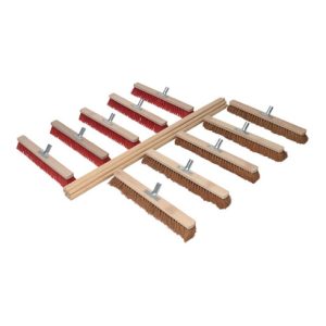 Besenset je 5 Kokos-/Elaston m.10 Stielen L.1400mm L.600mm SOREX