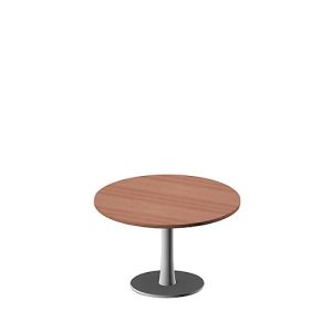 Besprechungstisch X-Time Work, bis 4 Personen, Kreis, Tellerfuß, B 1200 x T 1.200 x H 740 mm, Nuss Canaletto/weiß Besprechungstisch X-Time Work, bis 4 Personen, Kreis, Tellerfuß, B 1200 x T 1.200 x H 740 mm, Nuss Canaletto/weiß