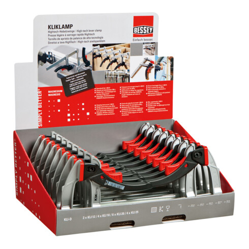 Bessey KliKlamp Theken-Display KLI-D
