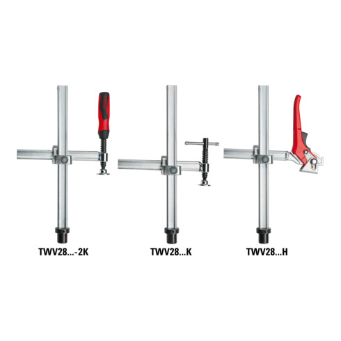 Bessey Spannelement mit variabler Ausladung TWV16 200/150 (Hebelgriff)