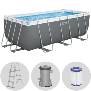 Bestway Power Steel 56456DE – 412x201x122 cm – Frame Pool Bestway Power Steel 56456DE – 412x201x122 cm – Frame Pool