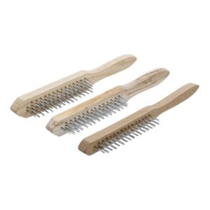 BGS Do it yourself Drahtbürsten-Satz Holzstiel 2-, 3-, 4-reihig 3 teilig BGS Do it yourself Drahtbürsten-Satz Holzstiel 2-, 3-, 4-reihig 3 teilig