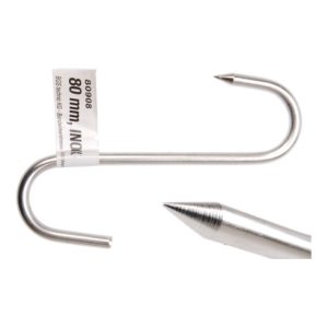 BGS Do it yourself Fleischerhaken INOX 80 mm BGS Do it yourself Fleischerhaken INOX 80 mm
