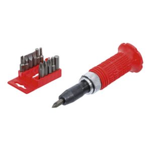 BGS Do it yourself Hand-Schlagschrauber-Satz inkl. Bits Abtrieb Innensechskant 12,5 mm