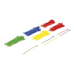 BGS Do it yourself Kabelbinder-Sortiment farbig 2,4 x 100 mm 200-tlg. BGS Do it yourself Kabelbinder-Sortiment farbig 2,4 x 100 mm 200-tlg.