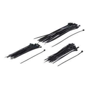 BGS Do it yourself Kabelbinder-Sortiment schwarz 100 – 200 mm 75-tlg. BGS Do it yourself Kabelbinder-Sortiment schwarz 100 – 200 mm 75-tlg.