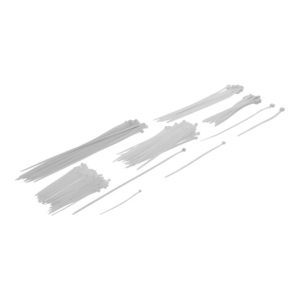 BGS Do it yourself Kabelbinder-Sortiment weiß 100 – 300 mm 250-tlg. BGS Do it yourself Kabelbinder-Sortiment weiß 100 – 300 mm 250-tlg.