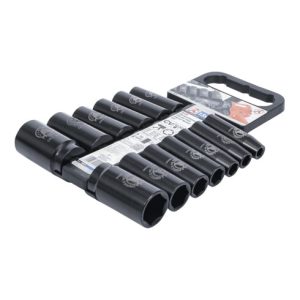 BGS Do it yourself Kraft-Steckschlüssel-Einsatz-Satz Antrieb 12,5 mm SW 10 – 32 mm 13-tlg.