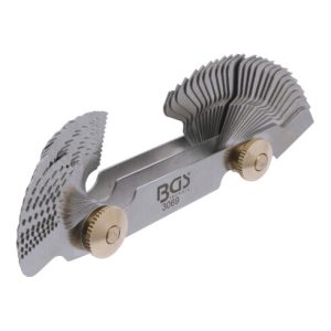 BGS Doppel-Gewindeschablone, 52 Blatt metrisch 0,25 – 6,0 mm, Whitworth 4G – 62G BGS Doppel-Gewindeschablone, 52 Blatt metrisch 0,25 – 6,0 mm, Whitworth 4G – 62G