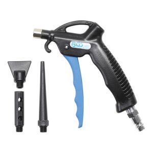 BGS Druckluft-Ausblaspistole mit 3 Aufsätzen BGS Druckluft-Ausblaspistole mit 3 Aufsätzen