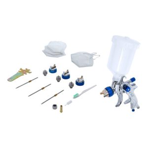 BGS Druckluft-Farbsprühpistole 70048, mit 3 Sprühdüsen, 1,2 – 1,7 – 2,0 mm BGS Druckluft-Farbsprühpistole 70048, mit 3 Sprühdüsen, 1,2 – 1,7 – 2,0 mm