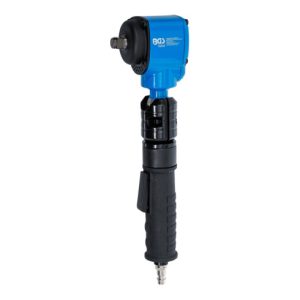 BGS Druckluft-Schlagschrauber | abgewinkelt | mit dreh- und neigbarem Kopf | 12,5 mm (1/2″) | 650 Nm